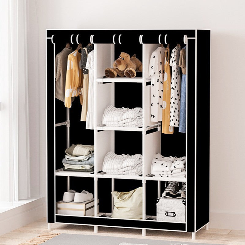 Armoire Pliable 3 Battants – Spacieuse, Élégante et Pratique !
