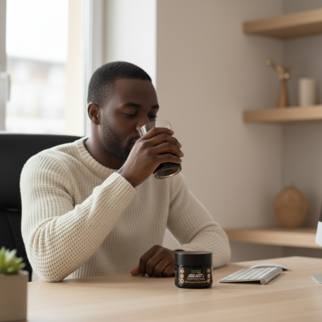 SHILAJIT BIO’WÈ – Résine pure de l’Himalaya | Vitalité, énergie et équilibre naturel