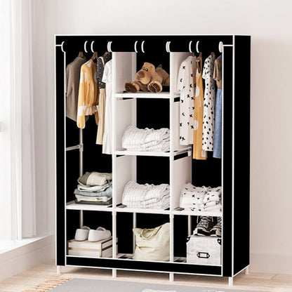 Armoire Pliable 3 Battants – Spacieuse, Élégante et Pratique !