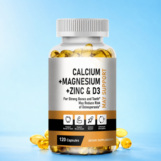 Calcium + Magnésium + Zinc & Vitamine D3