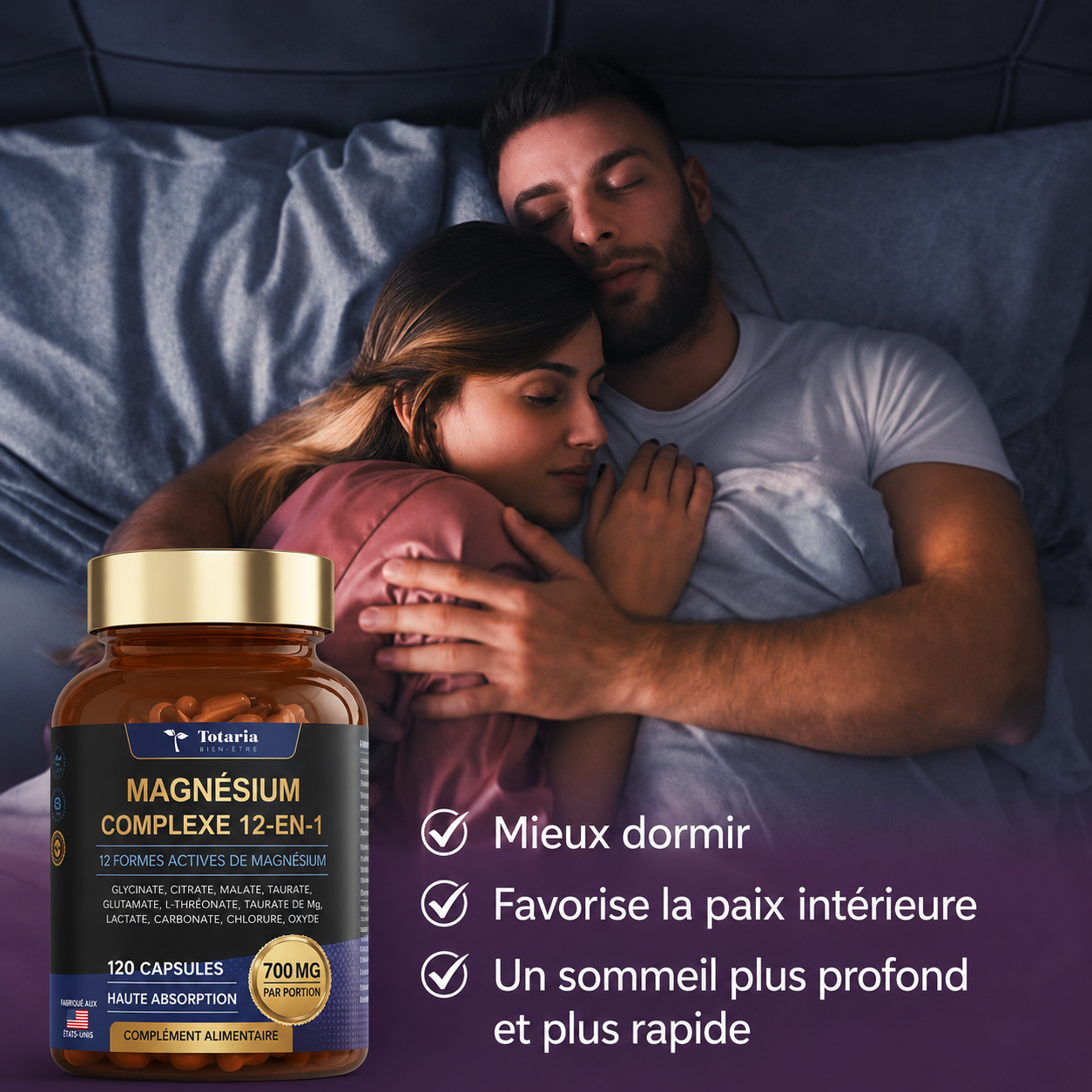 🌟 Magnesium 12-in-1 Complex – Le Meilleur Complexe de Magnésium Pour Votre Énergie et Votre Bien-Être 🌟