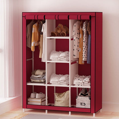 Armoire Pliable 3 Battants – Spacieuse, Élégante et Pratique !