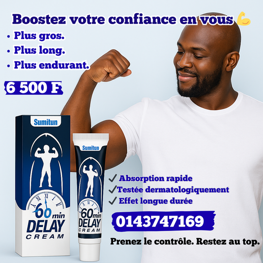 🏆 Boostez votre confiance avec Sumitun Delay Gel