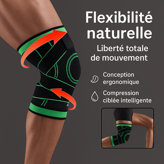 Genouillère de compression – Soulagez vos douleurs et protégez vos articulations !