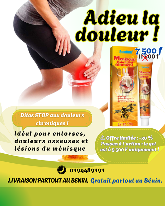 Adieu la douleur ! Soulagez vos articulations en quelques minutes.